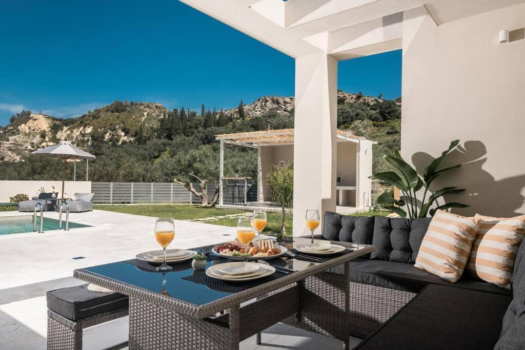 Melissia Luxury Villa Kalamákion المظهر الخارجي الصورة