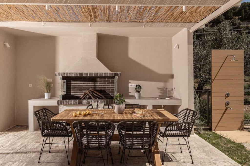 Melissia Luxury Villa Kalamákion المظهر الخارجي الصورة