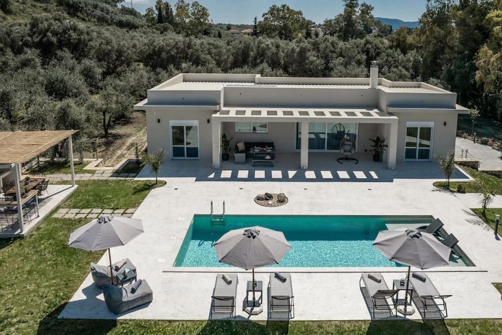 Melissia Luxury Villa Kalamákion المظهر الخارجي الصورة